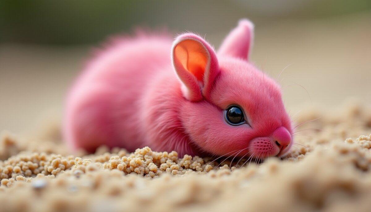 Le tatou rose : ce petit animal étonnant qui semble « nager » sous le sable