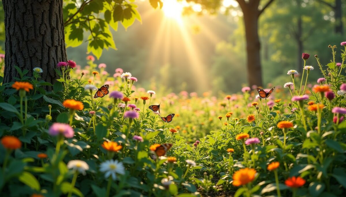 Les jardins landais : havres de biodiversité au cœur de la nature