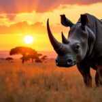 Rhinocéros : Colosse en péril, joyau vivant d’Afrique et d’Asie