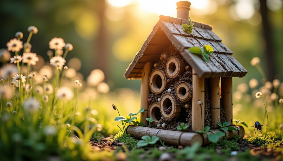 Guide pratique pour créer votre hôtel à insectes : étapes faciles de construction DIY