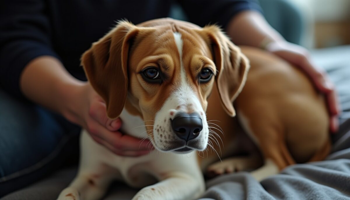 Quand le chien souffre de maux de ventre : comprendre et soulager son inconfort