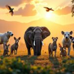 Escapade Animalière : 12 Espèces Étonnantes à Travers le Globe