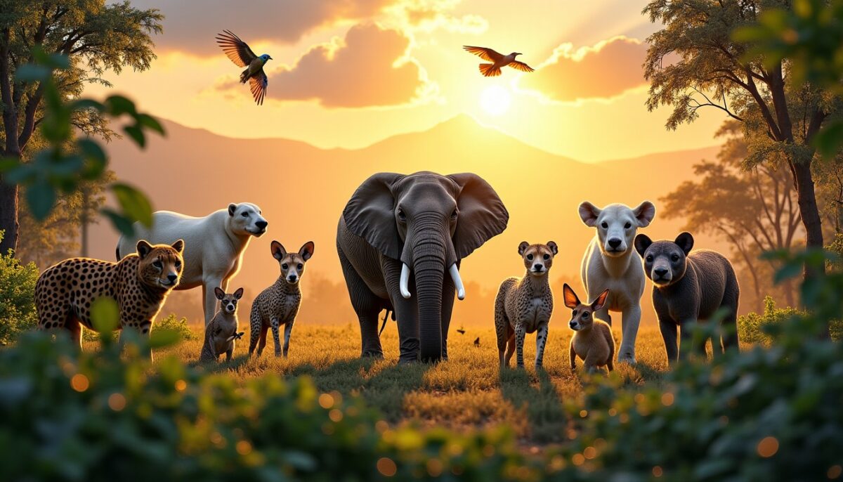 Escapade Animalière : 12 Espèces Étonnantes à Travers le Globe