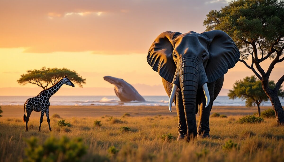 Les 20 plus grands animaux du monde : découvrez les géants de la nature