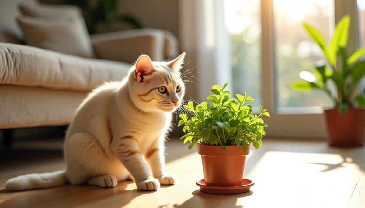 Les plantes sûres et bénéfiques que votre chat peut déguster sans risque