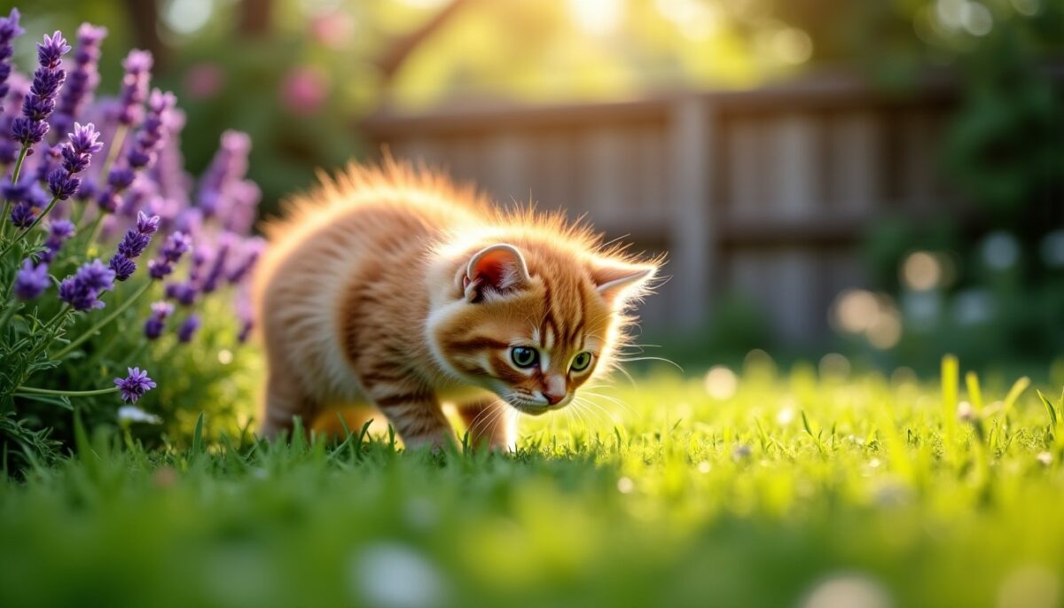 Première sortie en liberté : Comment bien préparer son chaton à découvrir l’extérieur