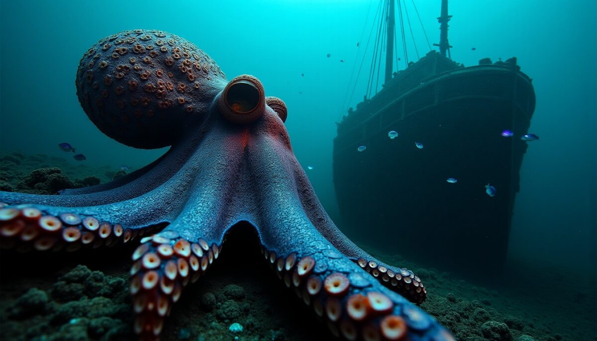 Pieuvres géantes : Les 4 récits fascinants qui ont marqué le monde