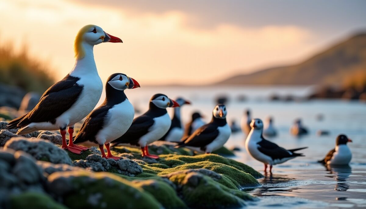 À la rencontre des oiseaux marins : 13 espèces fascinantes à observer au bord de l'eau