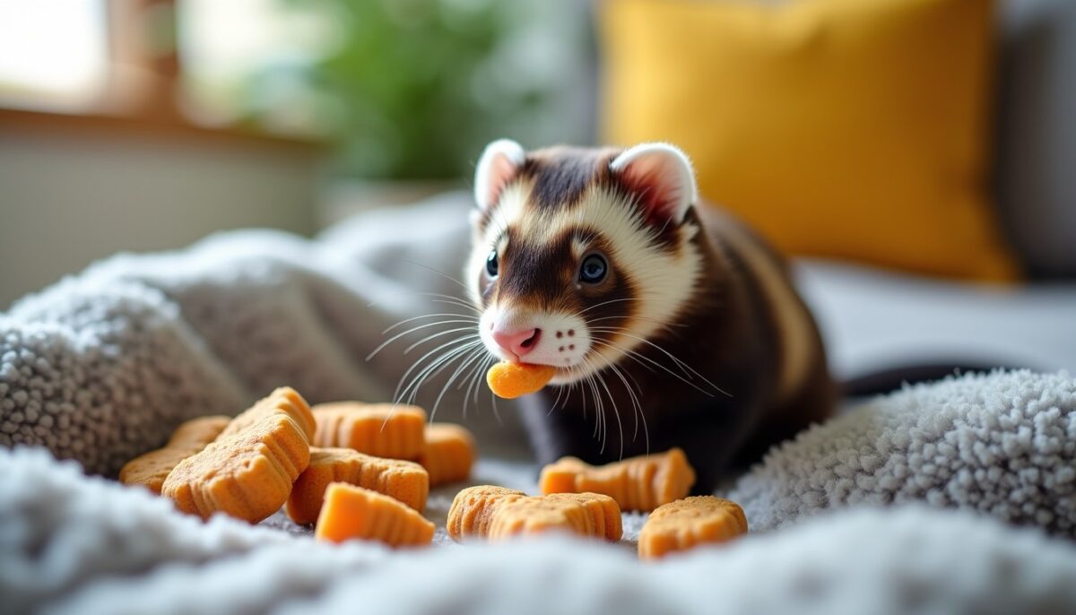 Les friandises et compléments alimentaires parfaits pour le bien-être de votre furet