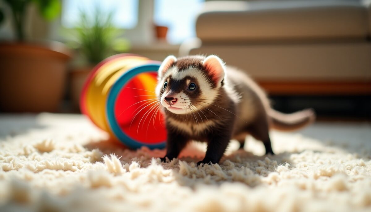 Jeux ludiques pour furet : astuces et idées pour égayer ses journées