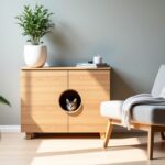 Top 7 astuces ingénieuses pour dissimuler la litière de votre chat