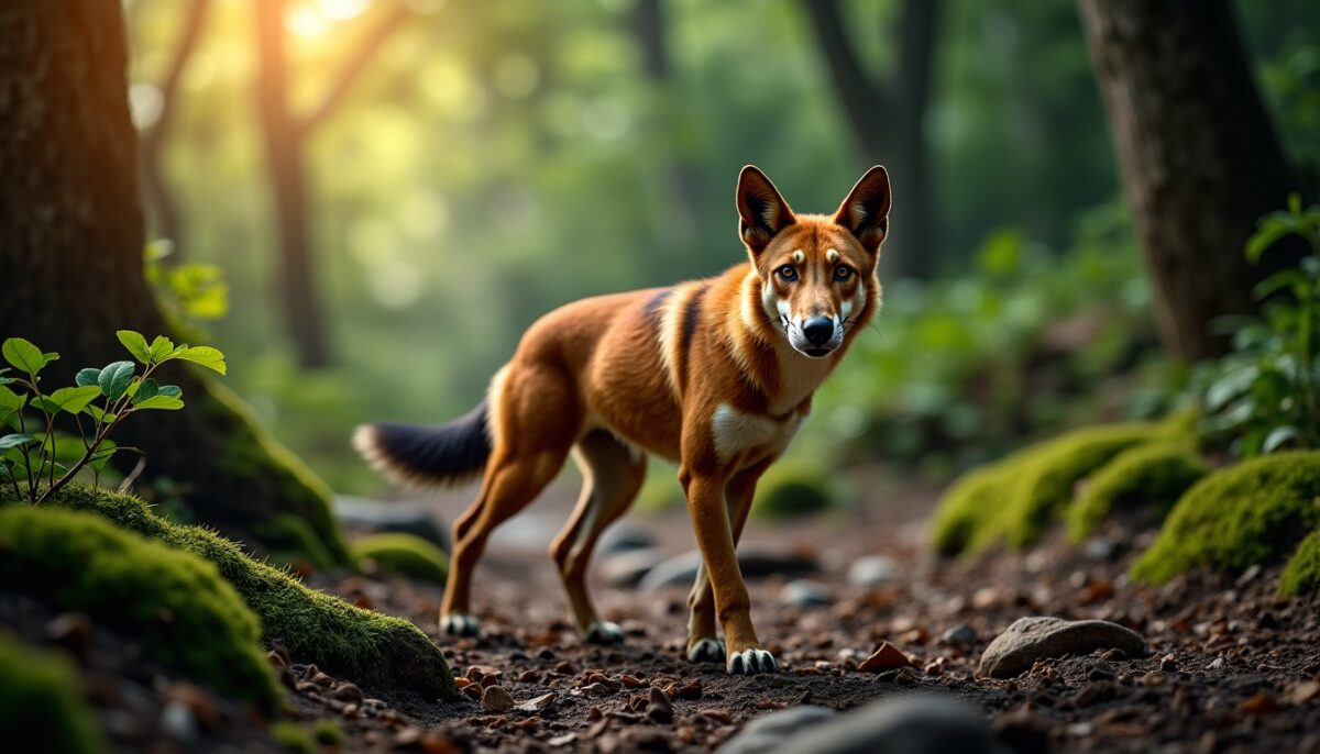 Le dhole : exploration de son mode de vie, de son régime alimentaire et de ses origines fascinantes