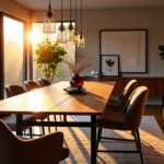 Prix d'un aménagement complet : table extensible, assises et mobilier de détente